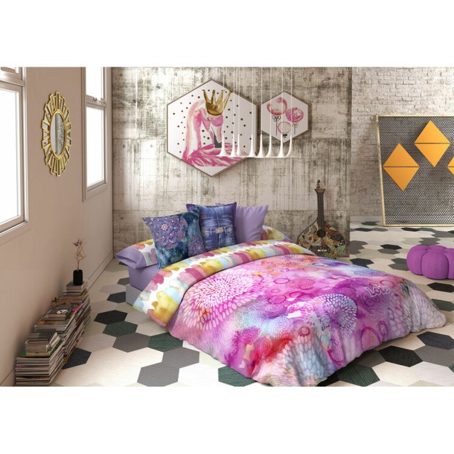 Parure de couette Lois FESTIVAL P. Mauve Lit 1 persone 150 x 230 cm 3