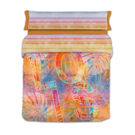 Bettbezug-Set Lois CORSO P. Orange Einzelmatratze 150 x 230 cm 3 Stüc