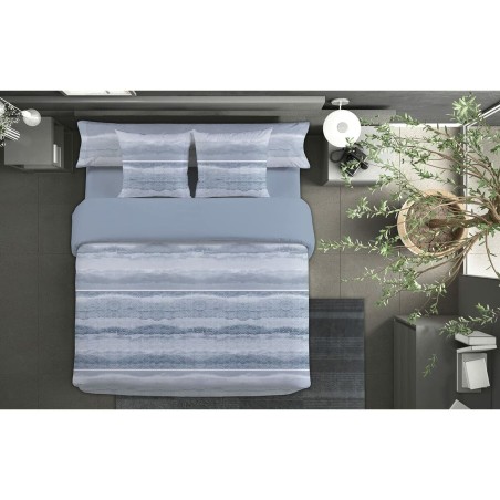 Dekbedovertrek set Pierre Cardin NINA Blauw Bed van 150 3 Onderdelen