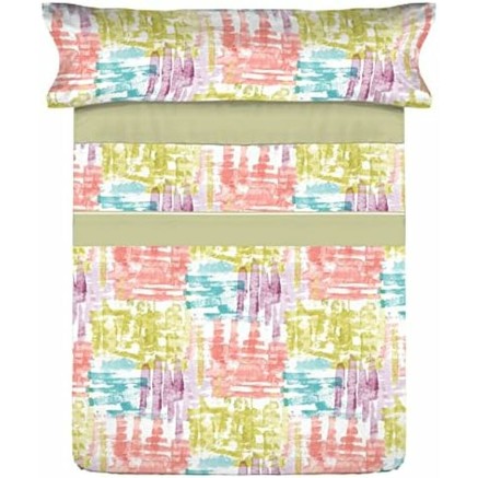 Juego de Sábanas Pierre Cardin COLORS Multicolor Cama de 90 3 Piezas 2