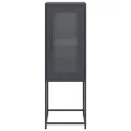 Buffet anthracite 36x39x107 cm acier laminé à froid