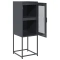 Buffet anthracite 36x39x107 cm acier laminé à froid
