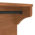Porte-manteau mural SANDNES 87x30x42 cm bois massif pin