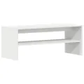 Meuble TV Blanc 100 x 40 x 40 cm Aggloméré