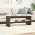 Meuble TV Chêne marron 100x40x40 cm Bois d'ingénierie