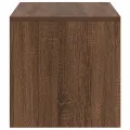 Meuble TV Chêne marron 100x40x40 cm Bois d'ingénierie