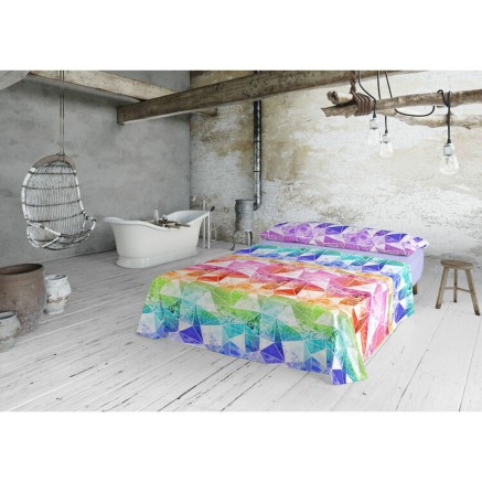 Juego de Sábanas Lois MAILEN Malva Cama de 105 2