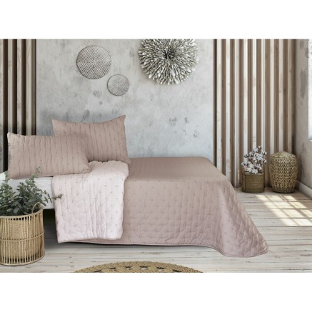 Bedspread (quilt) Pierre Cardin TRIANA Pink Super king (3 Pieces) 2