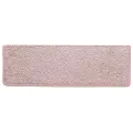 Tapis d'escalier 30 pcs 65x21x4 cm blanc et rose