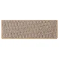 Tapis d'escalier autocollants 30 pcs 65x21x4 cm beige clair