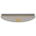 Tapis d'escalier autocollants 30 pcs 65x21x4 cm argenté