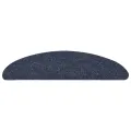 Tapis d'escalier auto-adhésifs 30 pcs bleu 56x17x3 cm