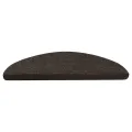 Tapis d'escalier auto-adhésifs 20 pcs anthracite 56x17x3 cm