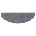 Tapis d'escalier auto-adhésifs 30 pcs gris clair 65x21x4 cm