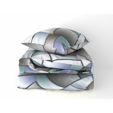 Copripiumino Pierre Cardin Lucas Grigio 144 Fili 220 x 230 cm 2