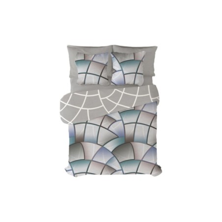 Dekbedovertrek set Pierre Cardin Lucas Grijs Bed van 180 4 Onderdelen