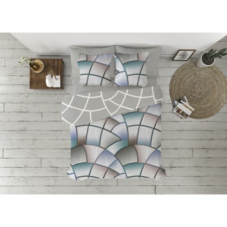 Dekbedovertrek set Pierre Cardin Lucas Grijs Bed van 180 4 Onderdelen