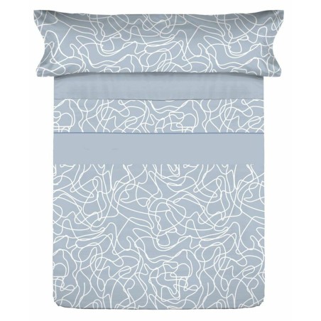 Set beddengoed Tejidos Reina Blauw Bed van 150