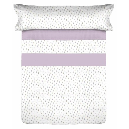 Set beddengoed Tejidos Reina Blauw Bed van 150 2