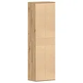 Meuble à chaussures chêne artisanal 54x34x183cm bois ingénierie