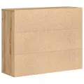 Buffet chêne artisanal 88x30x70 cm bois d'ingénierie