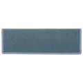 Tapis d'escalier 30 pcs 65x21x4 cm bleu