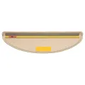 Tapis d'escalier autocollants 30 pcs 56x17x3 cm beige foncé