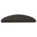 Tapis d'escalier auto-adhésifs 30 pcs anthracite 56x17x3 cm