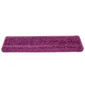 Tapis d'escalier 30 pcs 65x21x4 cm Violet