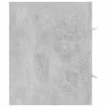 Ensemble de meubles de salle de bain 2 pcs Gris béton Aggloméré