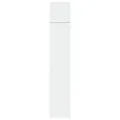 Armoire de rangement mince blanc 40x42,5x225 cm