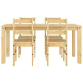 Ensemble à manger Panama 5 pcs bois de pin massif