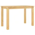 Ensemble à manger Panama 3 pcs bois de pin massif