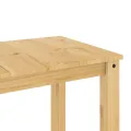 Ensemble à manger Panama 3 pcs bois de pin massif