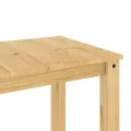 Ensemble à manger Panama 3 pcs bois de pin massif