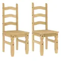 Ensemble à manger Panama 3 pcs bois de pin massif