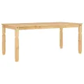 Ensemble à manger Panama 3 pcs bois de pin massif