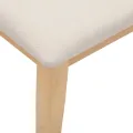 Banc 90 cm bois massif caoutchouc