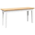 Banc 90 cm bois massif caoutchouc