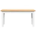 Banc 90 cm bois massif caoutchouc