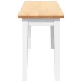 Banc 90 cm bois massif caoutchouc