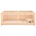 Cage à hamster 104x52x38 cm bois massif de sapin