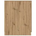 Meuble pour machine à laver chêne artisanal 70,5x71,5x91,5 cm