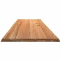 Dessus de table marron clair bois chêne massif rectangulaire