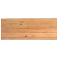 Dessus de table marron clair bois chêne massif rectangulaire