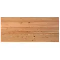 Dessus de table marron clair bois chêne massif rectangulaire