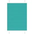 Store plissé vert pétrole 85x150 cm largeur du tissu 84,4 cm