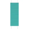 Store plissé vert pétrole 50x150 cm largeur du tissu 49,4 cm