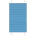 Store plissé bleu 75x150 cm largeur du tissu 74,4 cm polyester