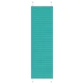 Store plissé vert pétrole 60x200 cm largeur du tissu 59,4 cm